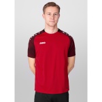JAKO Sport-Tshirt Performance (modern, atmungsaktiv, schnelltrocknend) rot/schwarz Herren